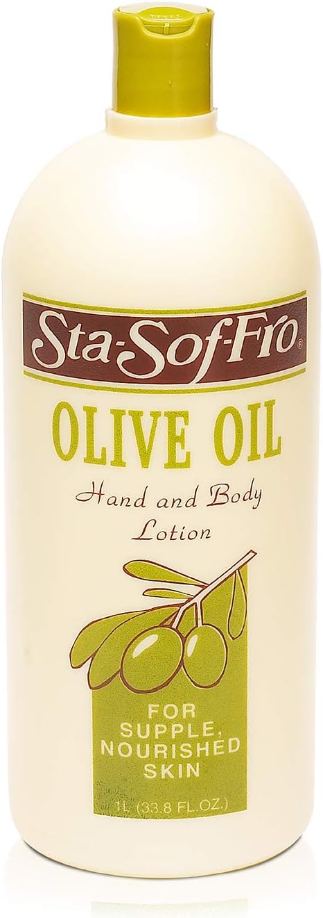 Sta Sof Fro Olive Oil Hand and Body Lotion, 33.8 Ounce x-pression