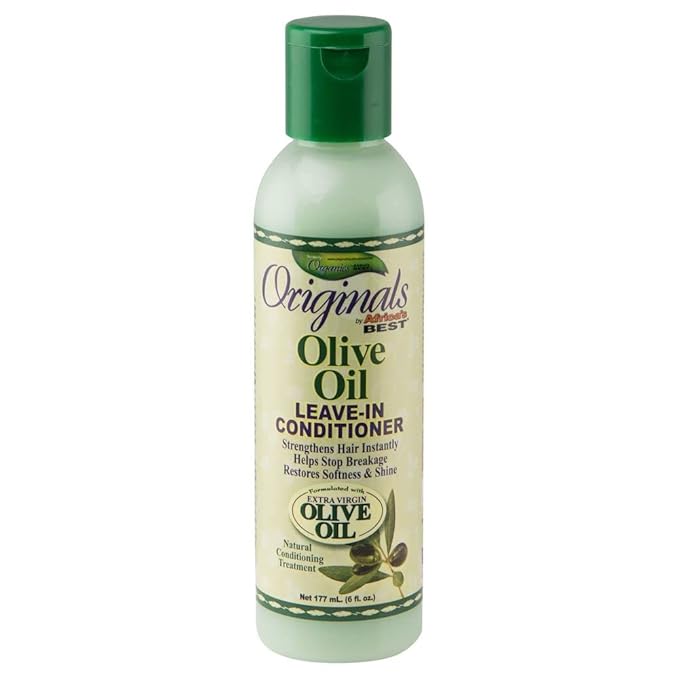 Africa's Best Organics Olive Oil Leave-in Conditioner, 6 Ounce