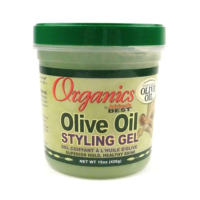 Africa's Best Organics Olive Oil Styling Gel 15 Ounce Jar