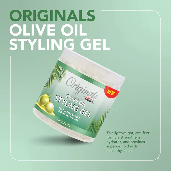 Africa's Best Organics Olive Oil Styling Gel 15 Ounce Jar