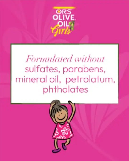 ORS Olive Oil Girls, Gentle Cleanse Shampoo, 13 Fl oz. x-pression