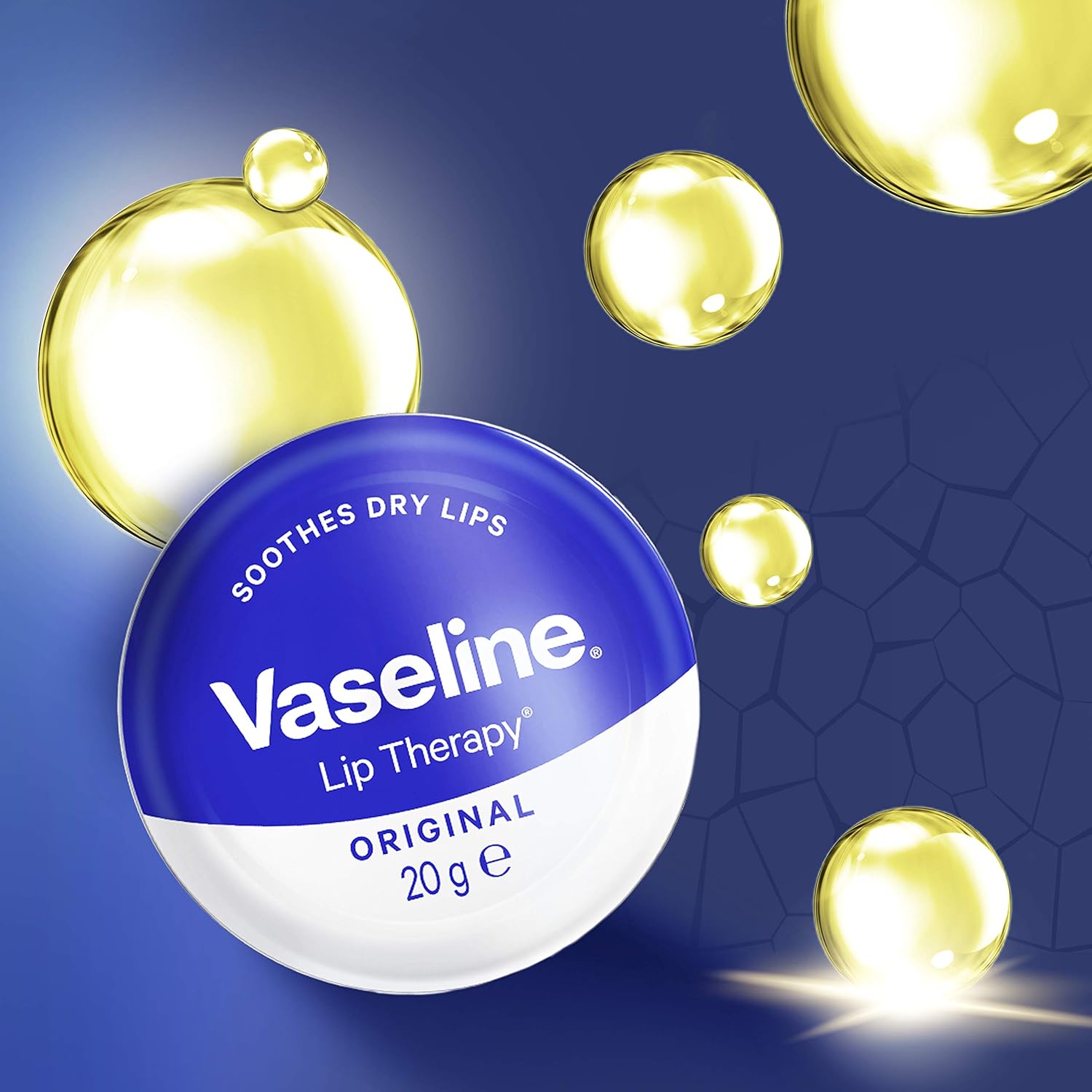 Vaseline Lip Therapy Original Petroleum Jelly , 20G x-pression