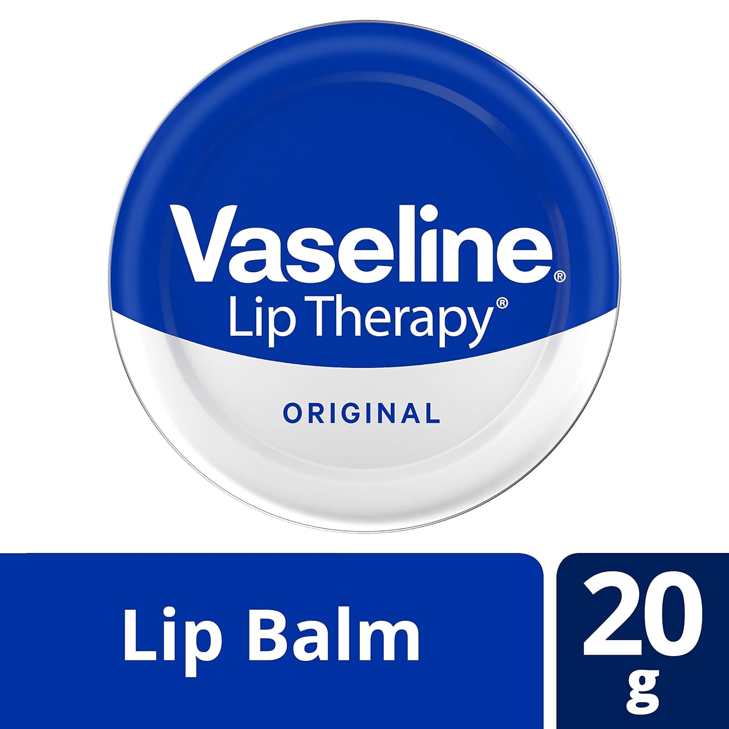 Vaseline Lip Therapy Original Petroleum Jelly , 20G x-pression