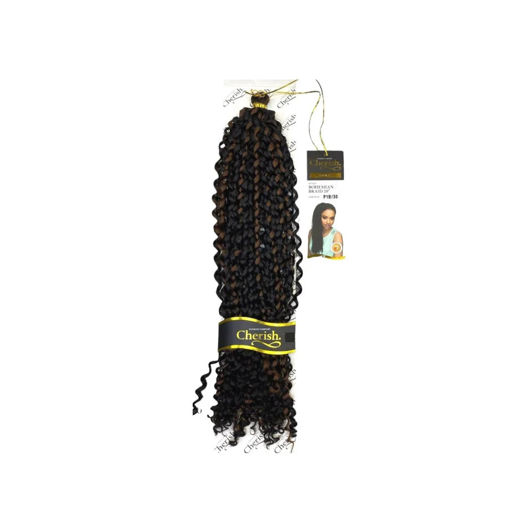 Cherish Bohemian Bulk 20'' Synthetic Hair Braids (All Colours) x-pression