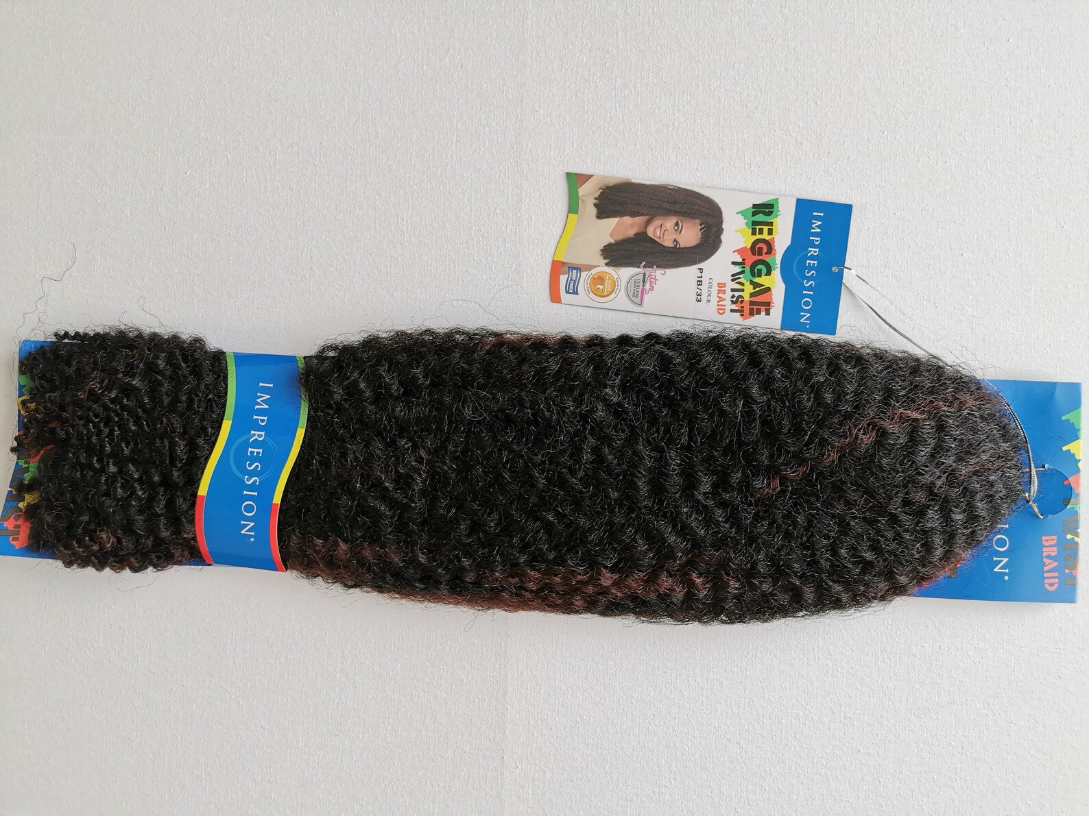 Impression Afro Kinky Bulk 24″ Futura Curling Iron Safe x-pression