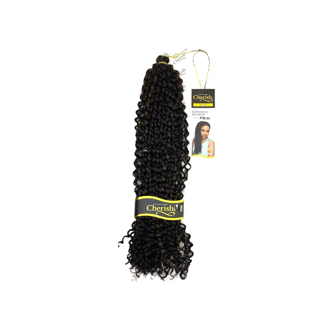Cherish Bohemian Bulk 20'' Synthetic Hair Braids (All Colours) x-pression