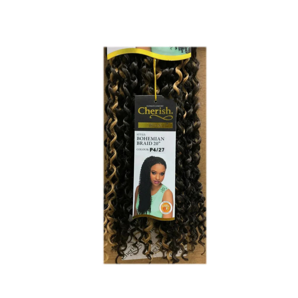 Cherish Bohemian Bulk 20'' Synthetic Hair Braids (All Colours) x-pression