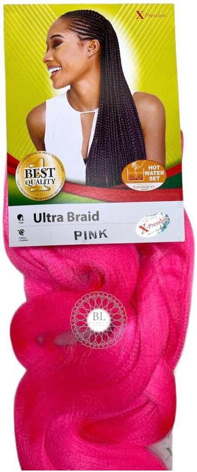 X-PRESSION Ultra Braiding Hair - Original Kanekalon, All Shade Available - 82'' x-pression