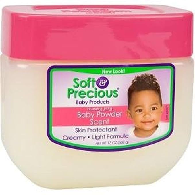 Soft & Precious Nursery Jelly Pink Baby Powder Scent , 13 Ounce, 368 g x-pression