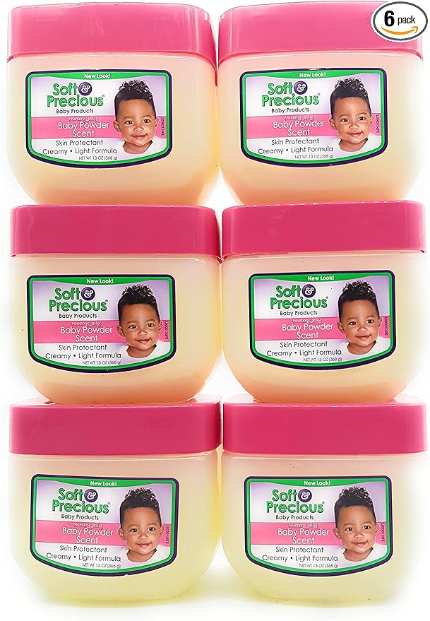 Soft & Precious Nursery Jelly Pink Baby Powder Scent , 13 Ounce, 368 g x-pression