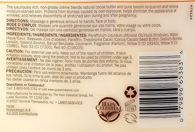 Queen Helene Cocoa Butter Creme - 15 oz x-pression