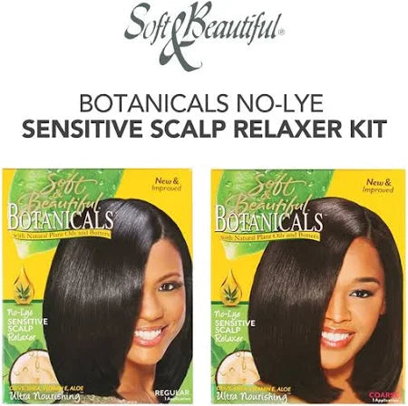 Soft & Beautiful Botanicals No-Lye Sensitive Scalp Relaxer 1 application by Soft & Beautiful x-pression
