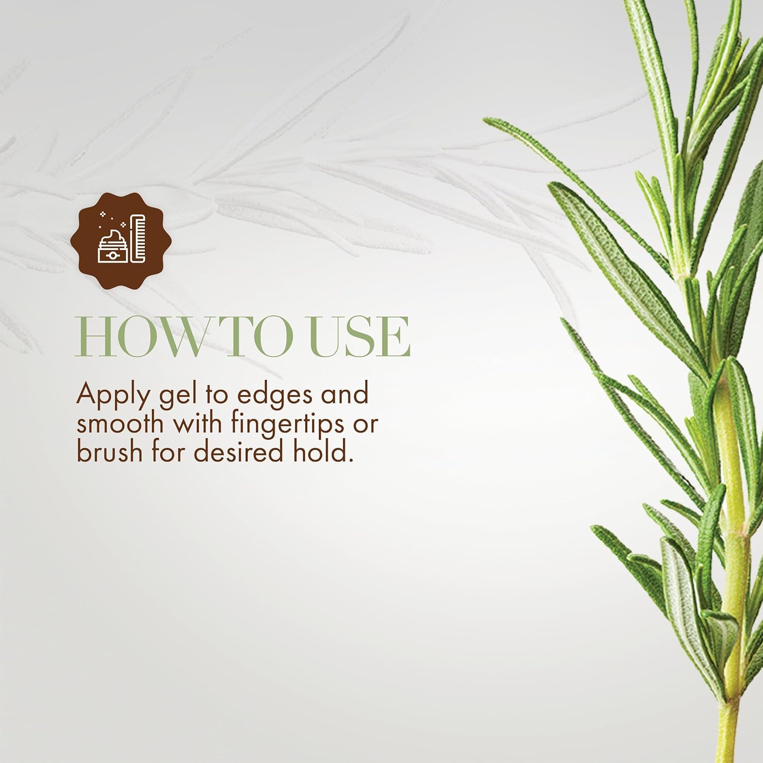 Mielle Organics Rosemary Mint Strengthening Edge Gel, Biotin & Essential Oil Hair Styling Treatment, 2 Ounces x-pression