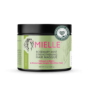 Mielle Organics Rosemary Mint Strengthening Hair Masque, Essential Oil & Biotin Deep Treatment, Miracle Repair for Dry, Damaged, & Frizzy Hair, 12 Ounces x-pression