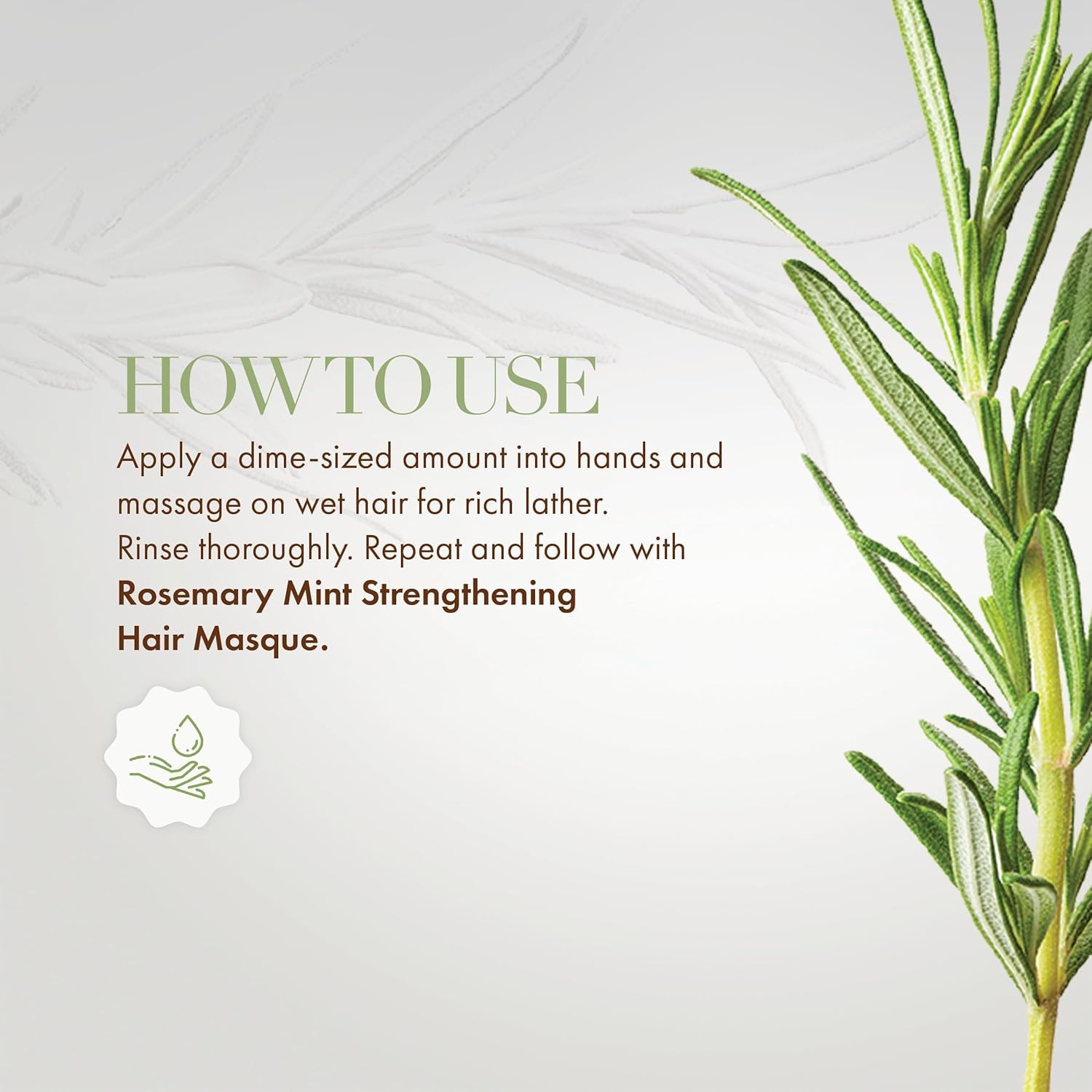 Mielle Organics Rosemary Mint Strengthening Shampoo Infused with Biotin, Cleanses and Helps Strengthen Weak and Brittle Hair, 12 Ounces x-pression