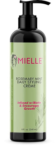 MIELLE Organics rosemary mint multi-vitamin daily styling crème, 8 Ounce x-pression