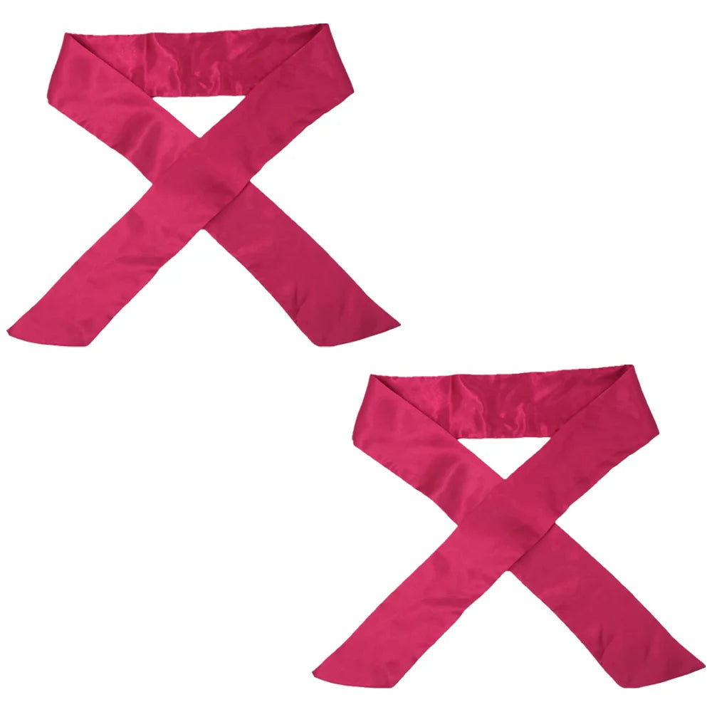 Satin Edge Scarf Women's Fashion Headbands Soft Satin Edge Laying Scarf for Lace x-pression