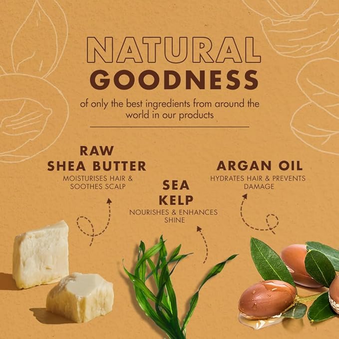 Shea Moisture Raw Shea Butter Deep Moisturizing Shampoo w/ Sea Kelp & Argan Oil, Pack of 1 x-pression