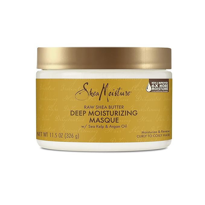 Shea Moisture Raw Shea Butter Deep Treatment Masque, 12 Ounce x-pression