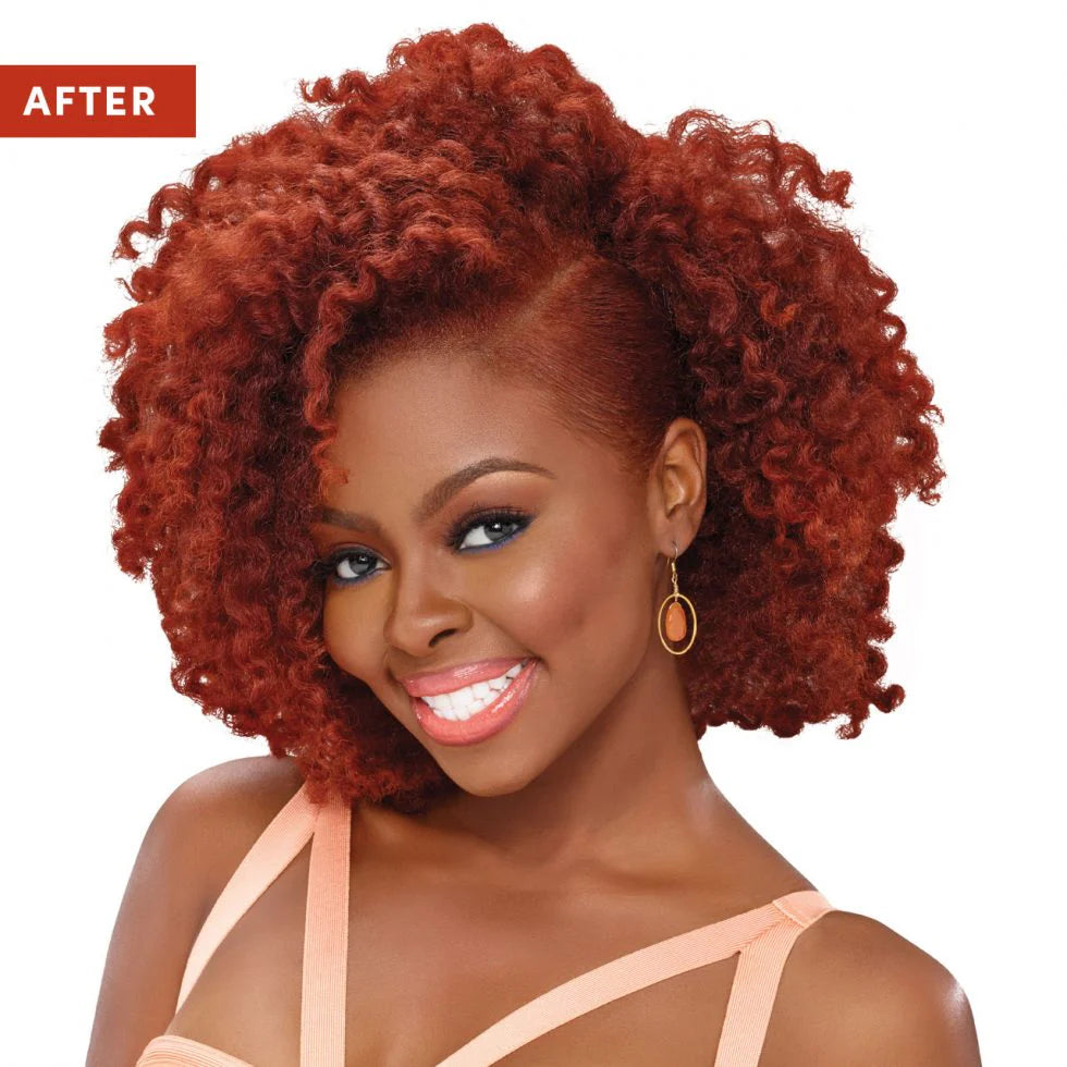 Crème of Nature Exotic Shine Hair Color With Argan Oil from Morocco, 6.4 Copper Red, 1 Application x-pression