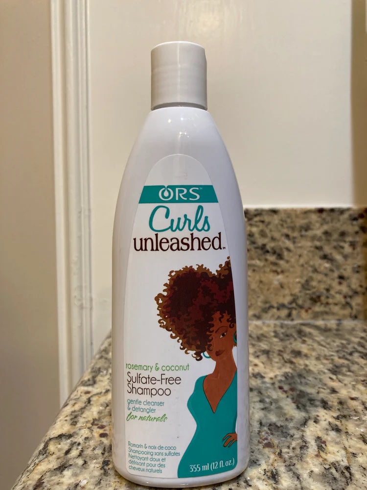 ORS Curls Unleashed Rosemary and Coconut Sulfate-Free Shampoo 12 Ounce x-pression