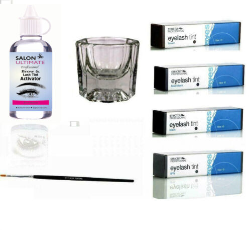 Strictly Professional Intensive Eyelash & Eyebrow Dye Tint Lash Kit Tinting Kit x-pression
