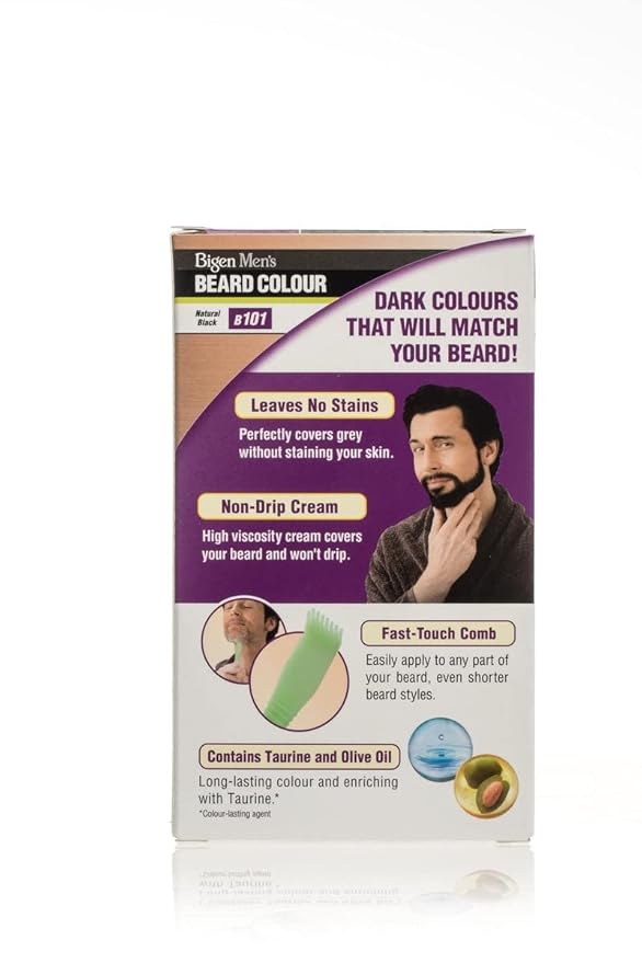 Bigen Speedy Men's Beard Color 101 Natural Black | 102 Brown Black