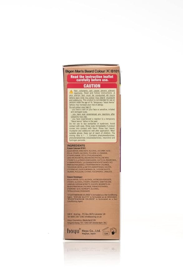 Bigen Speedy Men's Beard Color 101 Natural Black | 102 Brown Black