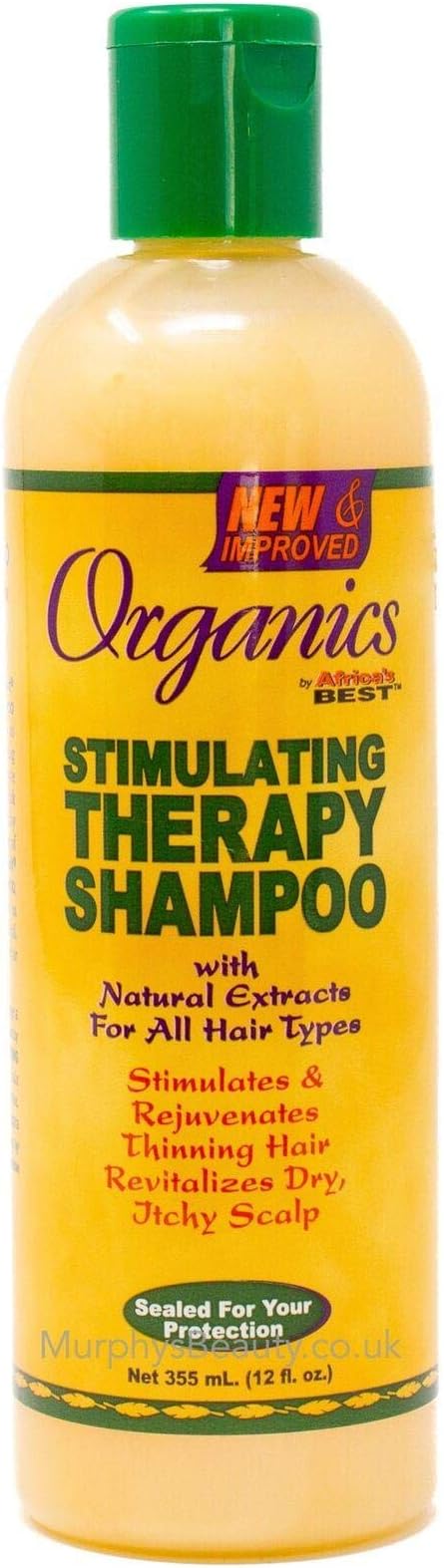 Africa's Best Organics Stimulating Therapy Shampoo , 12 Ounce 355 mL