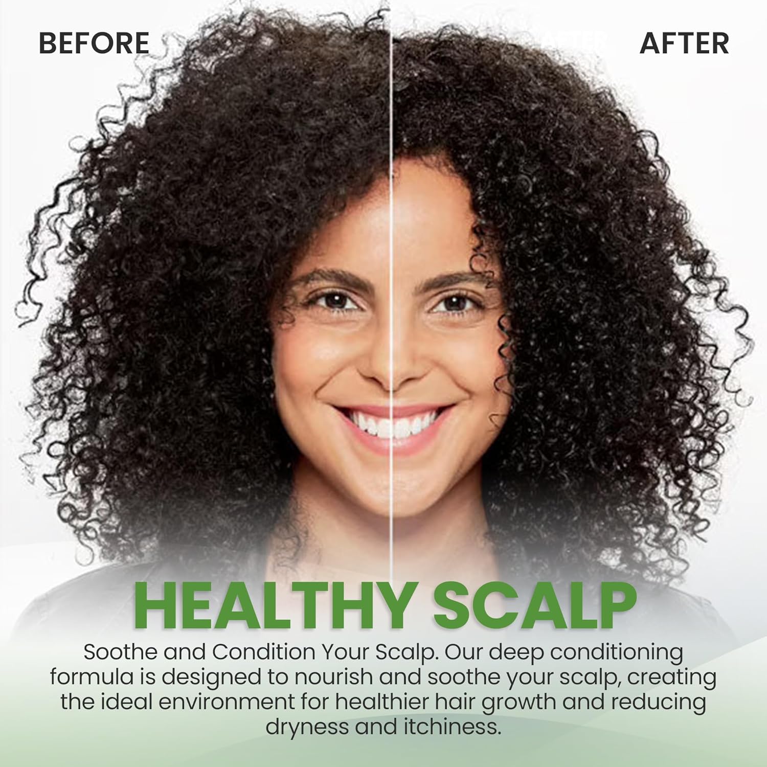 AtOne with Nature Hair and Scalp Conditioner - Hair SuperGro with Aloe Vera & Rosemary Extracts for Dry Hair,5.5Oz