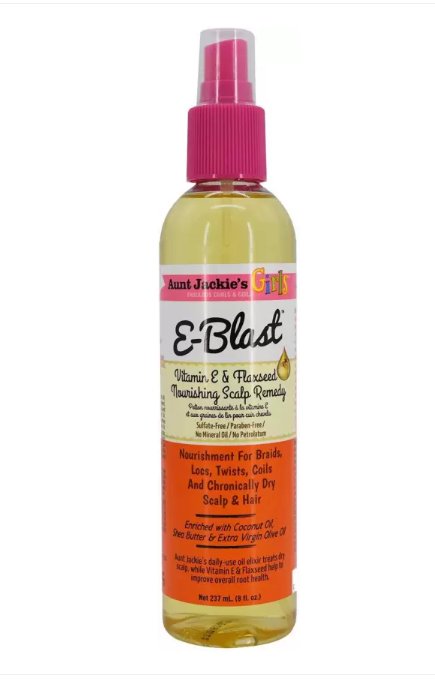 Aunt Jackie's E-Blast Vitamin E & Flaxseed Nourishing Scalp Remedy - 237ml (8oz)  (237 ml) x-pression