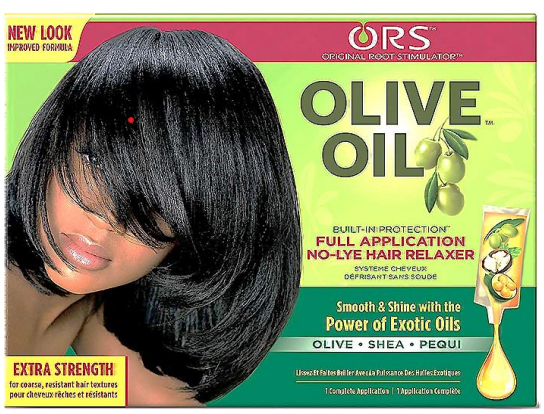 ORS Olive Oil No-Lye Hair Relaxer Value Pack Normal/Extra Strength x-pression