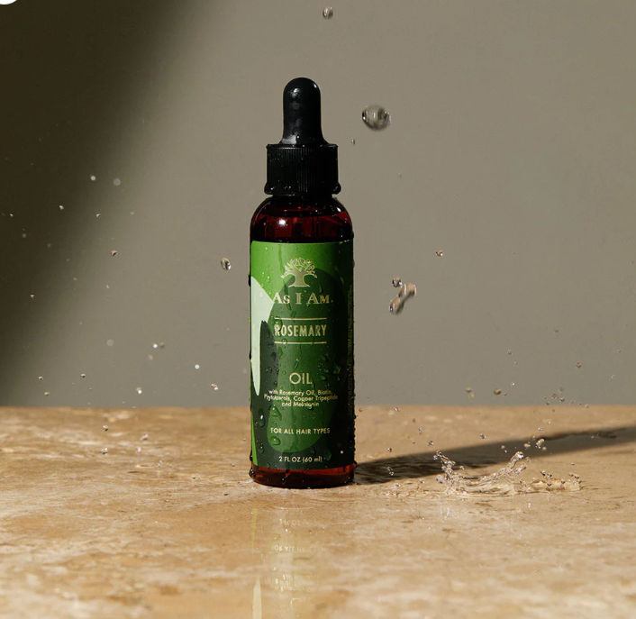 As I Am Rosemary Oil - 2 oz - Hair Density Serum - with Melatonin & Biotin - Vegan & Cruelty Free x-pression