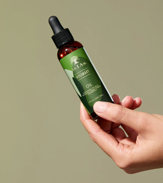 As I Am Rosemary Oil - 2 oz - Hair Density Serum - with Melatonin & Biotin - Vegan & Cruelty Free x-pression