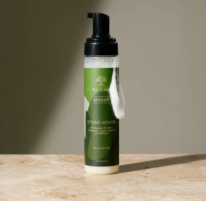 As I Am Rosemary Styling Mousse , 8 Fl Oz (237 ml) x-pression