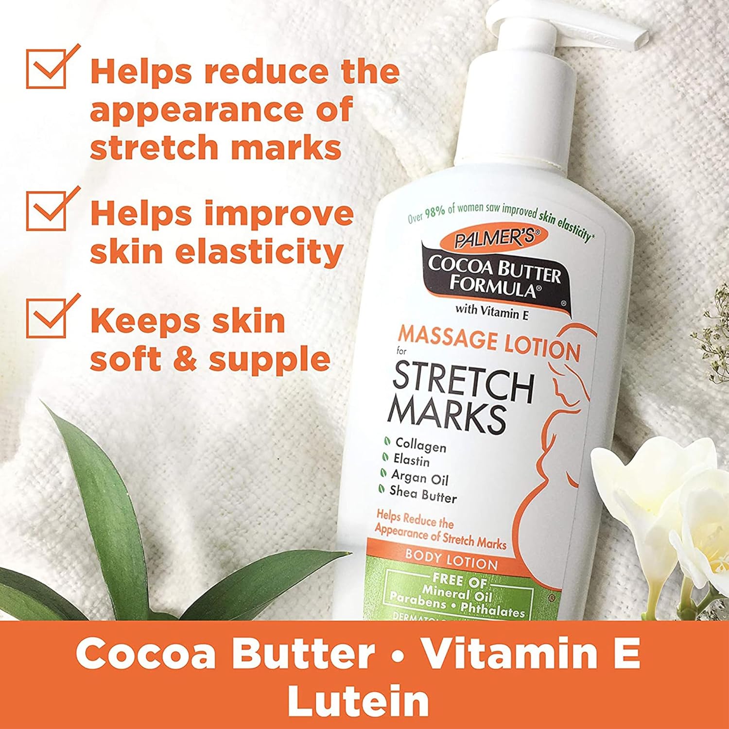Palmer’s Cocoa Butter Massage Lotion for Stretch Marks, Keeps Skin Soft - 250ml x-pression