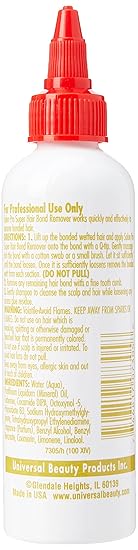 Salon Pro Exclusives Super Hair Bonding Remover Lotion 118 ml | 60 ml x-pression