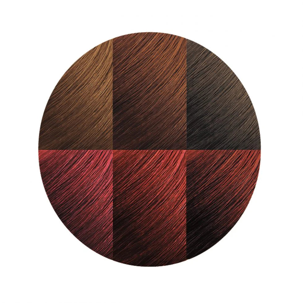 Crème of Nature Exotic Shine Hair Color, 7.6 Intensive Red, with Argan Oil from Morocco, 1 Application x-pression