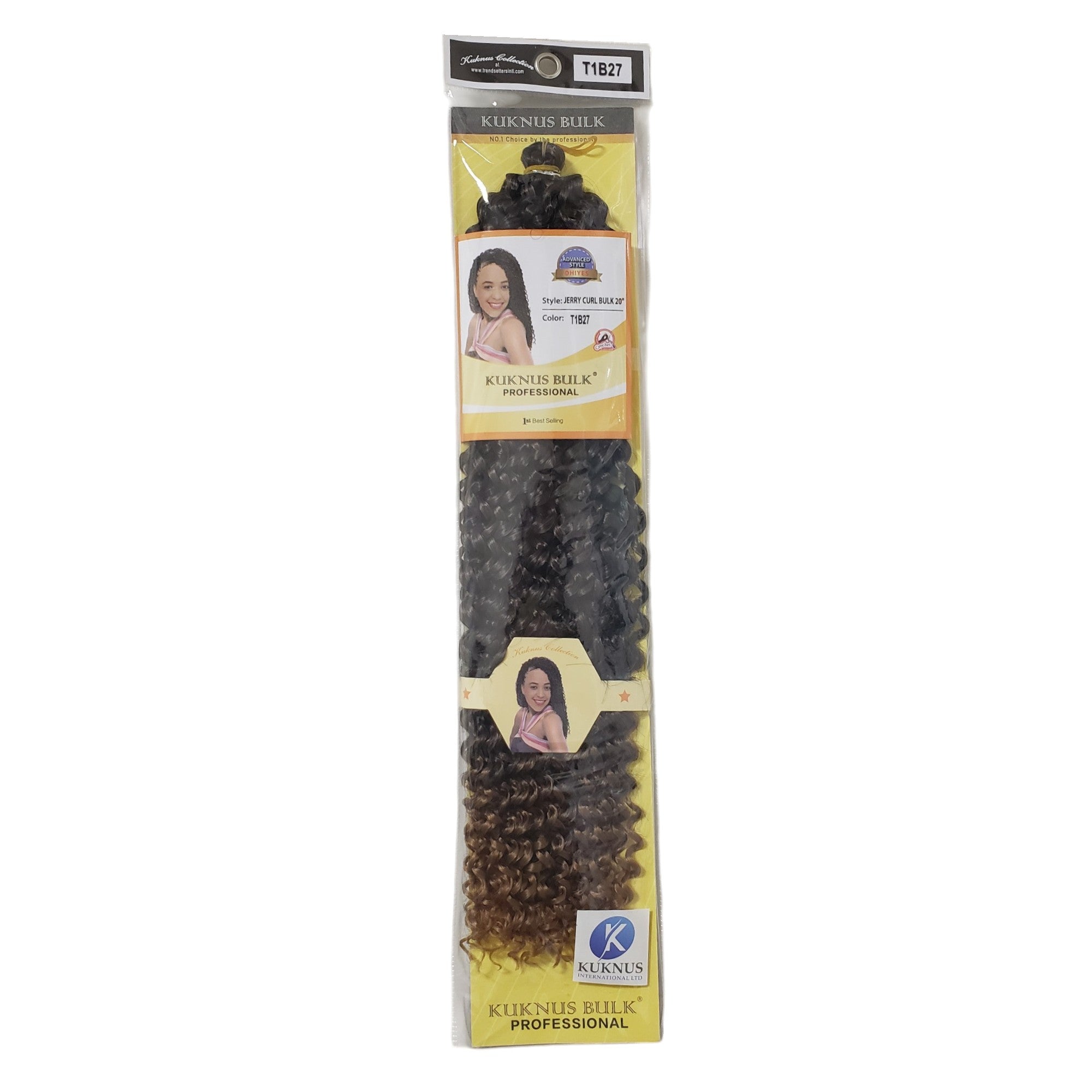Kuknus Collection Jerry Curl Bulk 20” x-pression