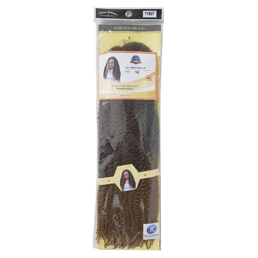 Kuknus Marley Braid 20" Soft n Silky Hair for Crochet Conrnow Hair Extension x-pression