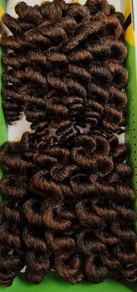 Angels Jamaican Bounce Crochet Hair Jumpy Wand Curl Crochet Braids Hair Synthetic x-pression