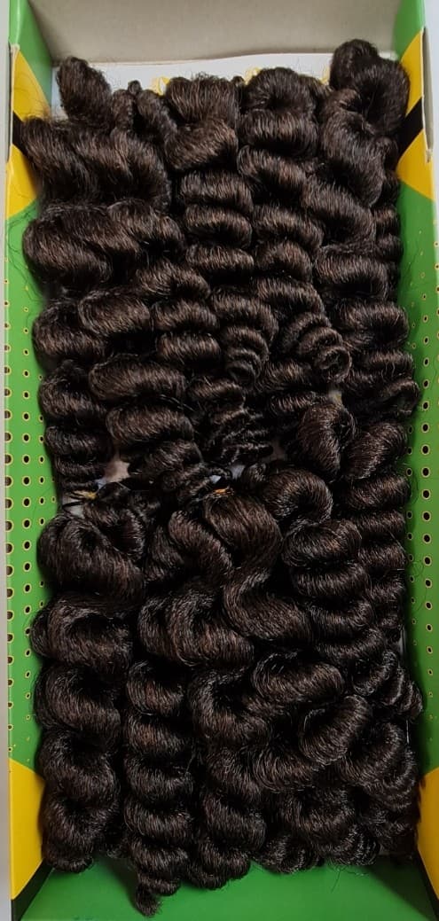 Angels Jamaican Bounce Crochet Hair Jumpy Wand Curl Crochet Braids Hair Synthetic x-pression