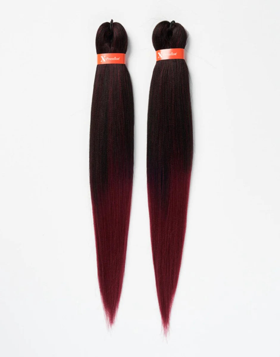 X Pression Pre Stretched Ultra Braid 2x Pack 46" Length Extensions x-pression