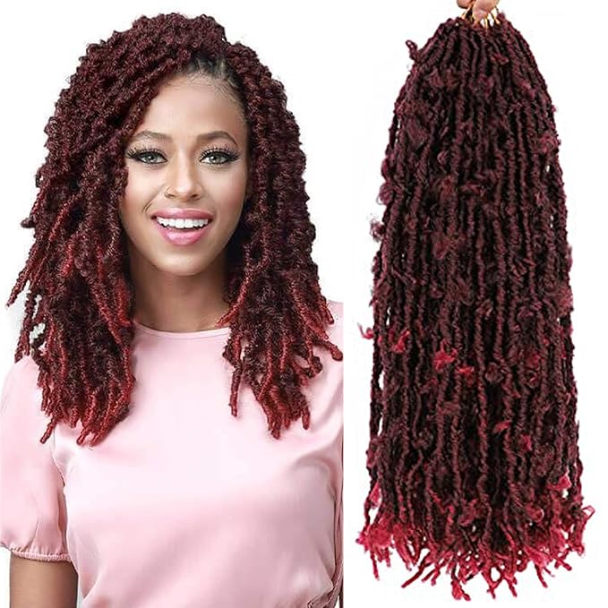 Cherish Bulk Butterfly Locs 12” & 18” - Pre-Looped Crochet Hair for Effortless & Stylish Faux Locs x-pression
