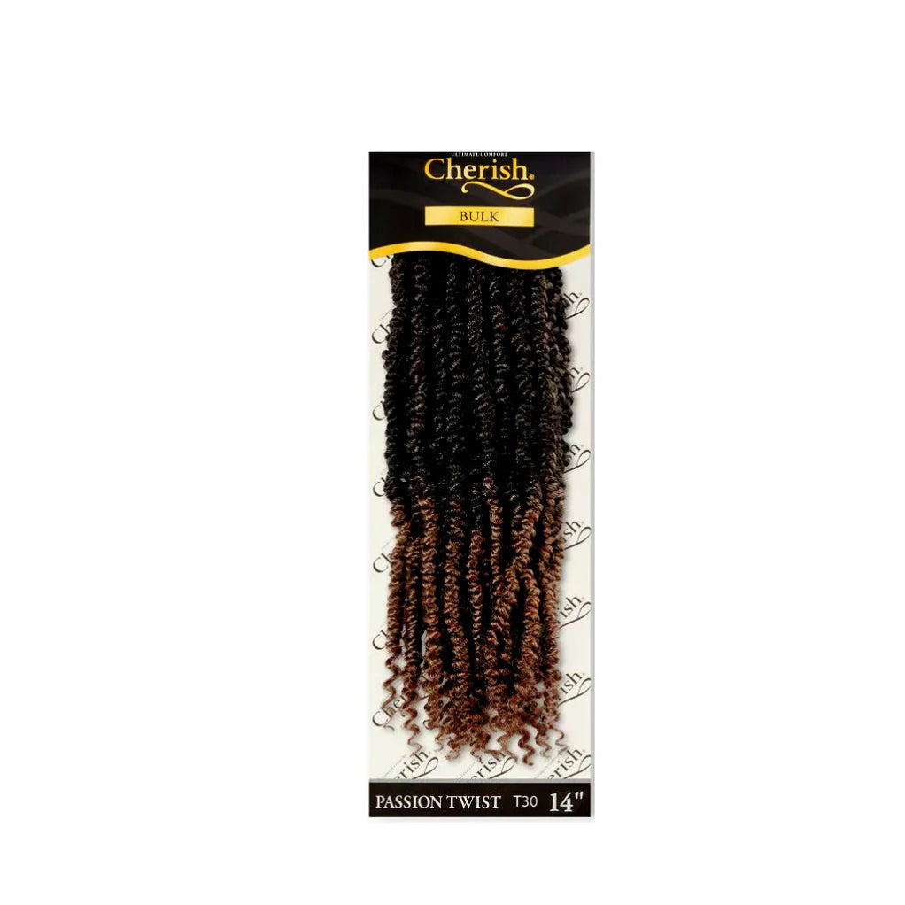 Cherish Passion Twist Crochet Hair Braid 14" Length x-pression
