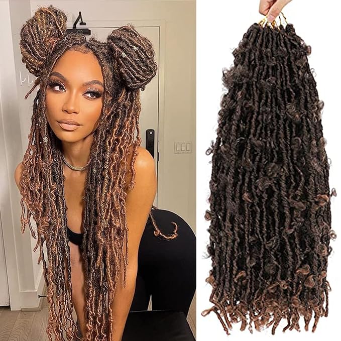 Impression l Butterfly Locs l Crochet Hair l Faux Locs 18" Lengths x-pression