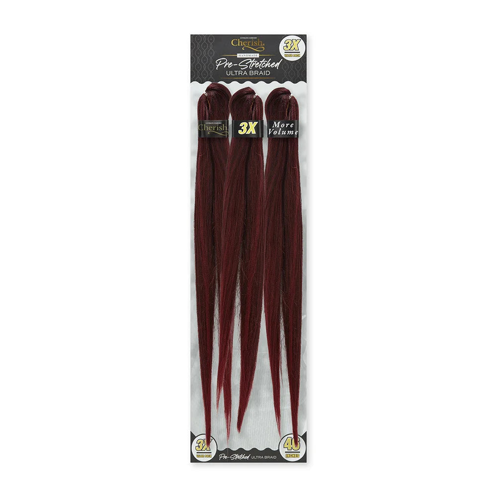 Cherish Pre Stretched Ultra Braid 46" 3x Pack Value Braid x-pression
