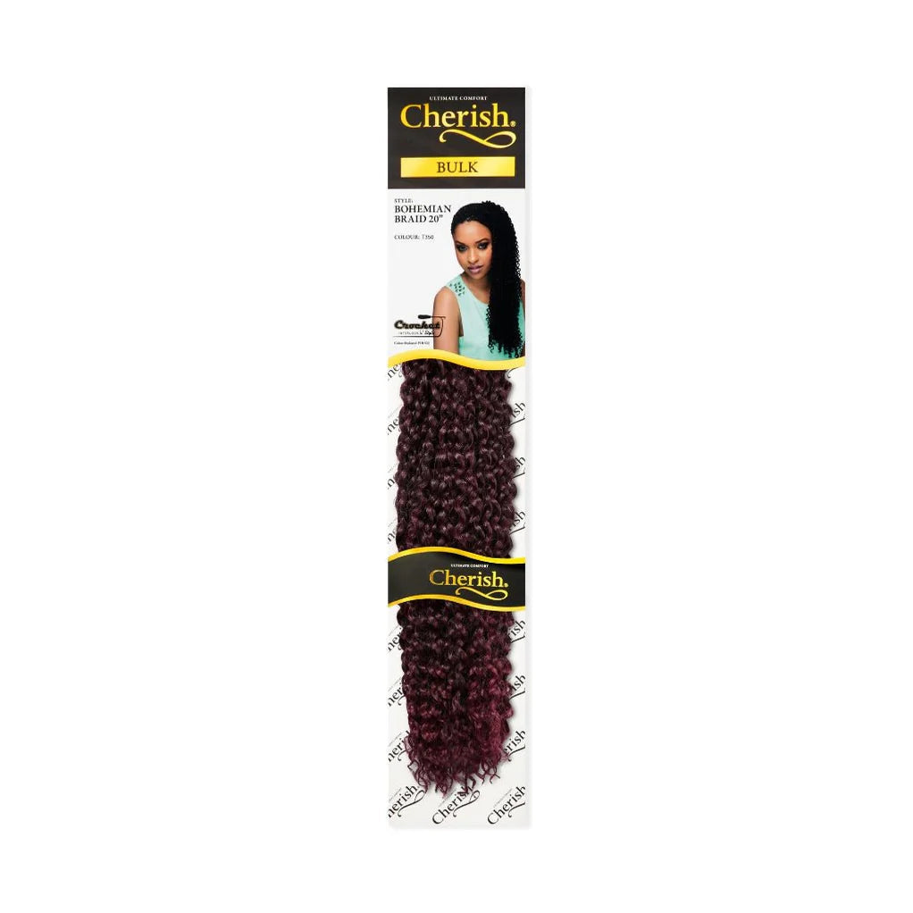 Cherish Bohemian Bulk 20'' Synthetic Hair Braids (All Colours) x-pression