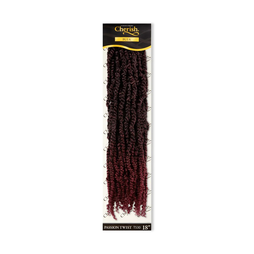 Cherish Passion Twist Braiding Hair Crochet Hair Braid 18" Length x-pression