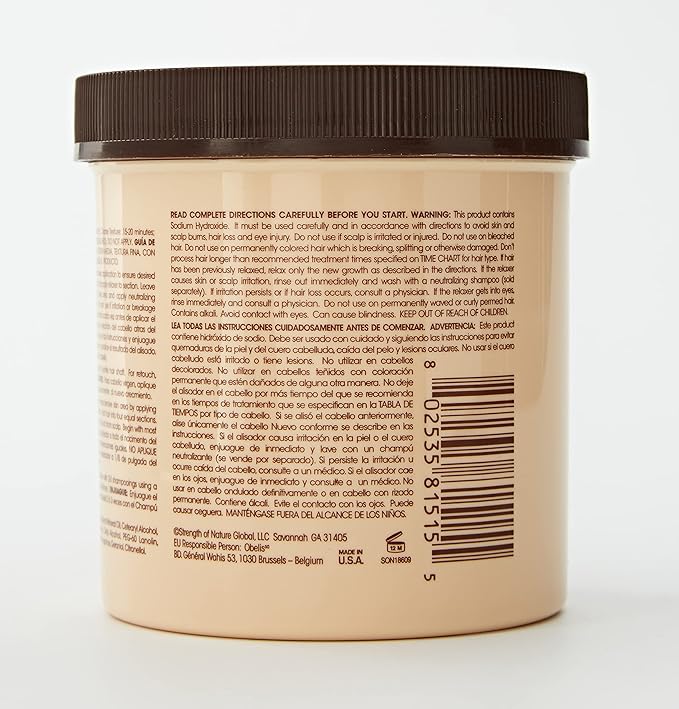 Tcb Hair Relaxer No Base Creme Regular |Super Jar  15 Ounce | 7.5 Ounce x-pression